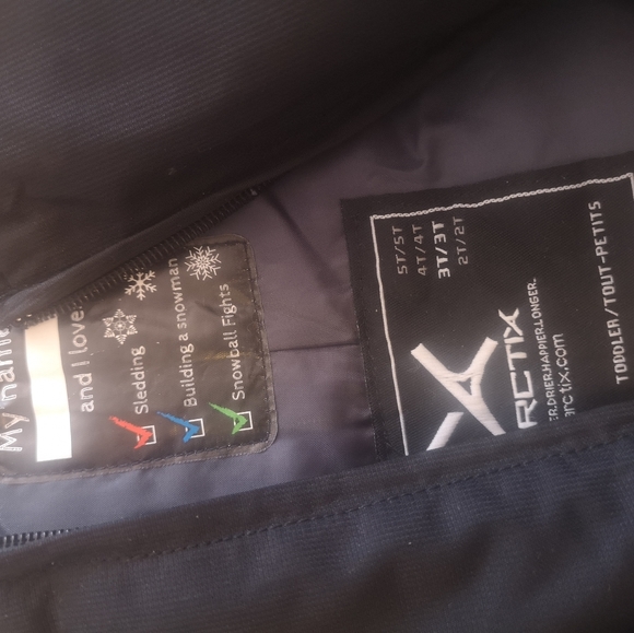 Arctix toddler snow pants . - Picture 2 of 3
